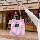 UAKISS  -  Fashion Women Shoulder Bags Classic Female Shopping Bag Casual Ladies Tote Vintage Style Canvas Handbags Girls Handbag