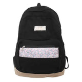 UAKISS  -  Washed Canvas Backpack New High School Student Backpacks