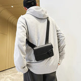 UAKISS  -  Crossbody Bag for Men 2024 New Casual Messenger Shoulder Bag Korean Trendy Brand Mobile Phone Storage Small Square Bag