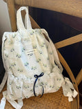 UAKISS  -  2024 Summer New Sweet Floral Tote Bag 2024 New Commuter Canvas Versatile Shoulder Bags