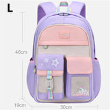 UAKISS  -  Children School Bags For Girls Kids Satchel Primary Orthopedic School Backpacks Princess Backpack teenager Schoolbag knapsack