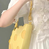 UAKISS  -  Contrast Color Patchwork Y2k Aesthetic Shoulder Bags Grunge Sweet Japanese Women's Handbags Casual Cute Fashion Underarm