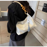 UAKISS  -  Fashion Handbags for Women Vintage Chinese Style Aesthetic Shoulder Bag Luxury Designer Exquisite Literary New Armpit Bag