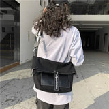 UAKISS  -  2024 Casual Canvas Tote Bag Women Fashion Large Capacity Shopper Female Simple Shoulder Bags Ladies Crossbody Bag