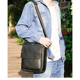 UAKISS  -  New Men's Leather Shoulder Bag Man Crossbody Bag Casual Male Lichee Pattern Bag For Men