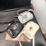 UAKISS  -  2024 Luxury Designer Women Mini Handbags and Purses 2024 Korean Fashion Shoulder Bag Lady Retro Chain Crossbody Bag