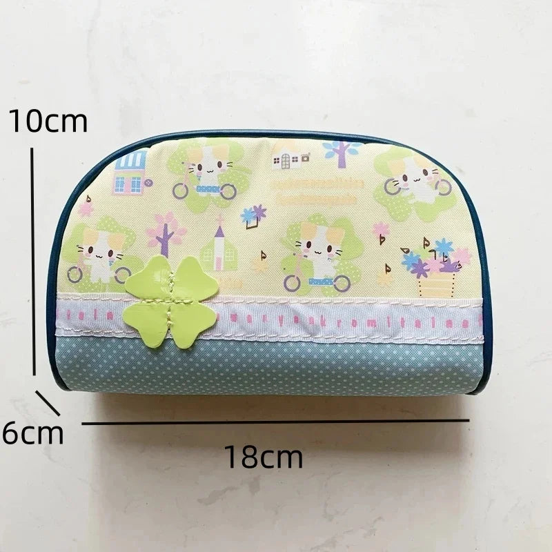 Uakiss Cute Cartoon Masyumaro Student Backpacks Casual High Capacity Bookbag Anime Cat Embroidery Kawaii Pencil Bag Girls Festival Gift