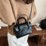 UAKISS  -  Small PU Leather Shoulder Bags for Women 2024 Winter Y2K Fashion New Short Handle Crossbody Bag Handbags and Purses