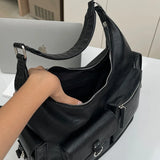 UAKISS  -  Women Bag Leather Underarm Shoulder Bag for Women Luxury Beautiful Fashion Lady Party Purses Handbag Youth Women Totes Bags