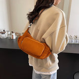 UAKISS  -  Cloth Small Solid Color Underarm Bags Lady Shoulder Bag for Women 2024 Trend Crossbody Bag Handbags and Purses