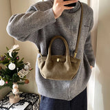 UAKISS  -  Small PU Leather Crossbody Bags Lady Short Handle Shoulder Bag for Women 2024 New Designer Y2K Handbags and Purses