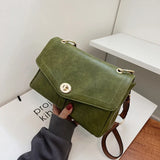 UAKISS  -  2024 New Women Fashion Casual Handbags All Match Trendy Solid Vintage Shoulder Bag Office Lady Simple Elegant Crossbody Bags Y2k