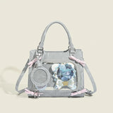 UAKISS  -  Fashion Shoulder Bag for Women Cute Sweet Luxury Designer Transparent Lolita Jk Ita Bag Literary Exquisite Female Handbag