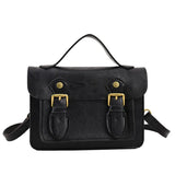 UAKISS  -  New Small Square Shoulder Bag Pu Leather Man Messenger Bag Vintage Casual Male Crossbody Phone Purse Designer Handbag