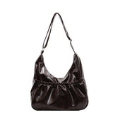 UAKISS  -  Small PU Leather Underarm Bags Lady Hobo Shoulder Bag for Women 2024 Winter New Trends Females Crossbody Bag Handbags