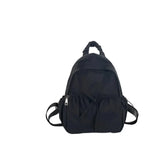 UAKISS  - Casual Solid New Style Backpack Nylon Large Capacity Simple Versatile Cute Schoolbags for Women 2024 Fashion Fresh High Quality