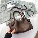 UAKISS  -  Small PU Leather Crossbody Bags Lady with Short Handle Shoulder Bag for Women 2024 New Designer Y2K Fashion Handbags