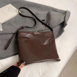 UAKISS  -  Small PU Leather Underarm Bags Lady Retro Hobo Shoulder Bag for Women 2024 Winter New Trends Y2K Crossbody Bag Handbags