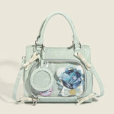 UAKISS  -  Fashion Shoulder Bag for Women Cute Sweet Luxury Designer Transparent Lolita Jk Ita Bag Literary Exquisite Female Handbag