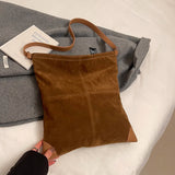 UAKISS  -  Big PU Leather Underarm Bags Lady Vintage Hobo Shoulder Bag for Women 2024 Winter New Y2K Korean Fashion Handbags