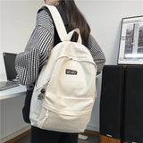 UAKISS  -  New Female Male Backpack Fashion Canvas Backpacks Woman Students Bags Teenage Girls Men School Bag Youth Women Rucksack Mochila