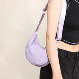 UAKISS  -  Wrinkled Cloud Shoulder Bags Women Luxury Designer Fashion Simple Crossbody Sling Bag Female Casual Versatile Fanny Packs