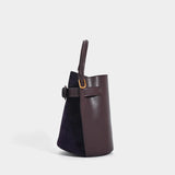 UAKISS  -  New Head Layer Leather Bucket Bag 2025 Spring Edition Texture Leather Commuter Versatile Shoulder Crossbody Handbag