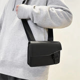 UAKISS  -  Crossbody Bag for Men 2024 New Casual Messenger Shoulder Bag Korean Trendy Brand Mobile Phone Storage Small Square Bag