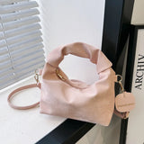 UAKISS  -   Elegant Handbags for Women Pink Sweet Small Cute Korean Style Fashion Shoulder Bag New Pu Leather Casual Female Coin Purse