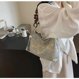 UAKISS  -  Fashion Handbags for Women Vintage Chinese Style Aesthetic Shoulder Bag Luxury Designer Exquisite Literary New Armpit Bag