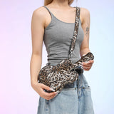 UAKISS  -  Personality Vintage Leopard Women Handbags All Match Trendy Fashion Casual Shoulder Bag Y2k Aesthetic Streetwear Crossbody Bags